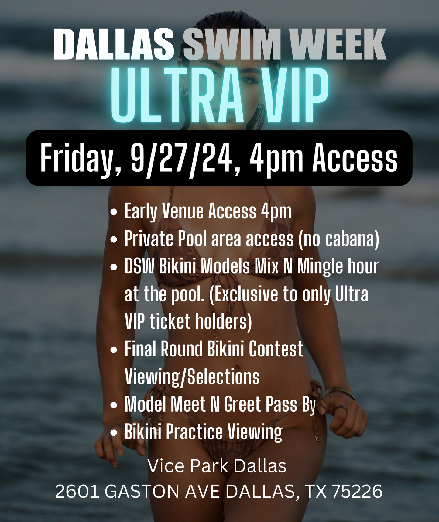 ULTRA VIP, Friday, 9/27/24, 4pm